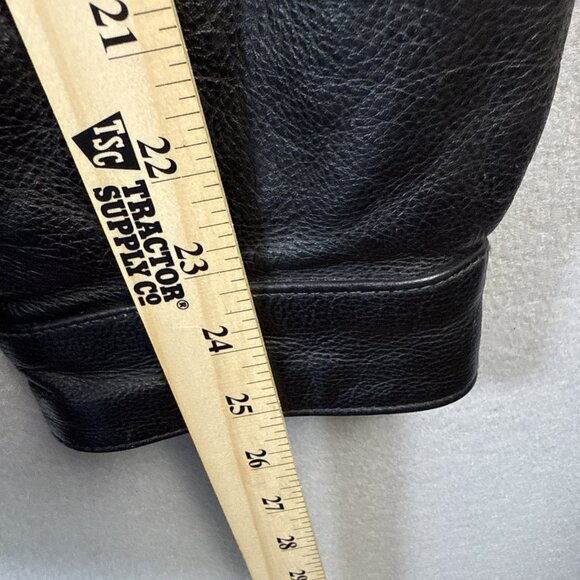 Vintage Wilsons Leather Jacket Mens Size‎ XXL Black Biker Bomber Rock Punk Heavy - Picture 7 of 15